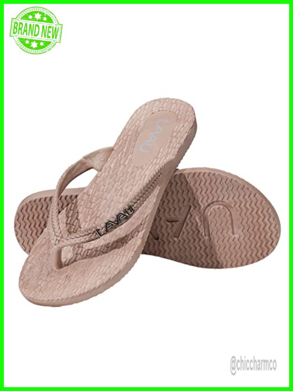 Waterproof No-Slip Flip Flops for Pool Beach Shower Sandals